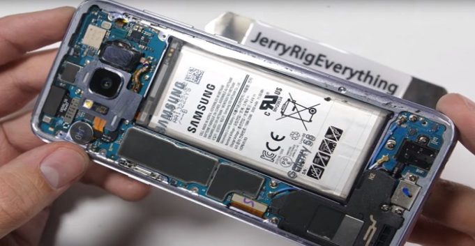 Samsung galaxy S8 transparent