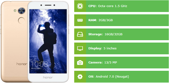 Huawei Honor 6A specifications